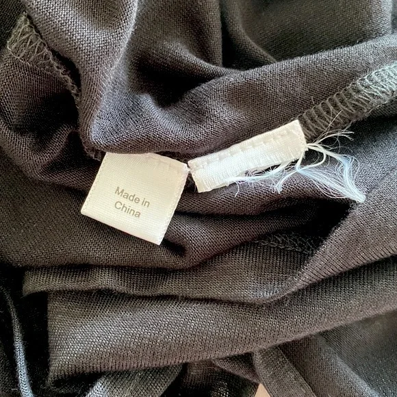 💖 SABA - Black Blouse with Tie 💖 - Picture 6 of 6